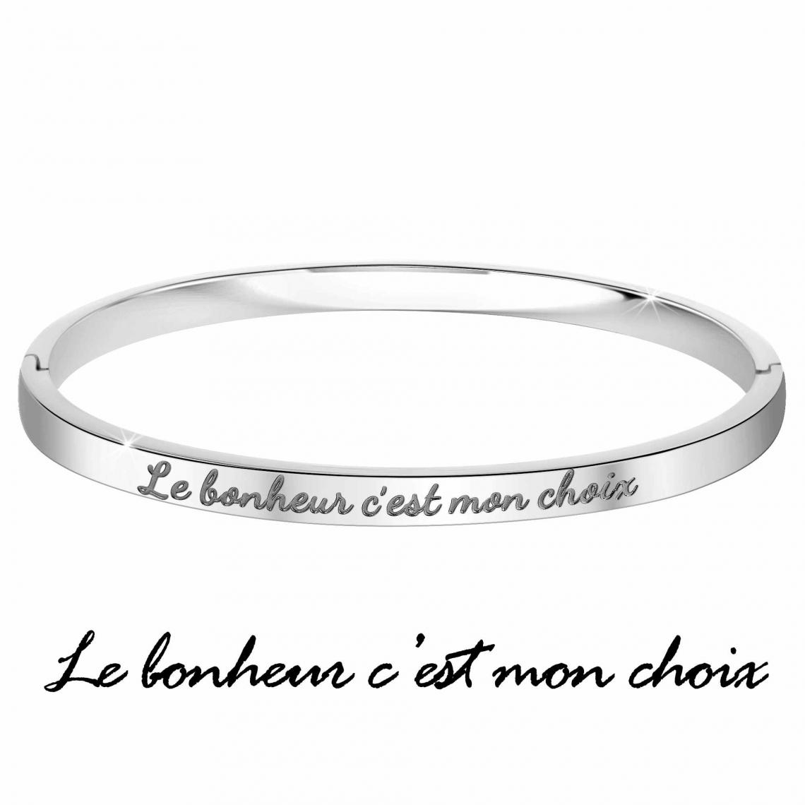 Bracelet Femme Athème - B2803-09-ARGENT Acier Argent