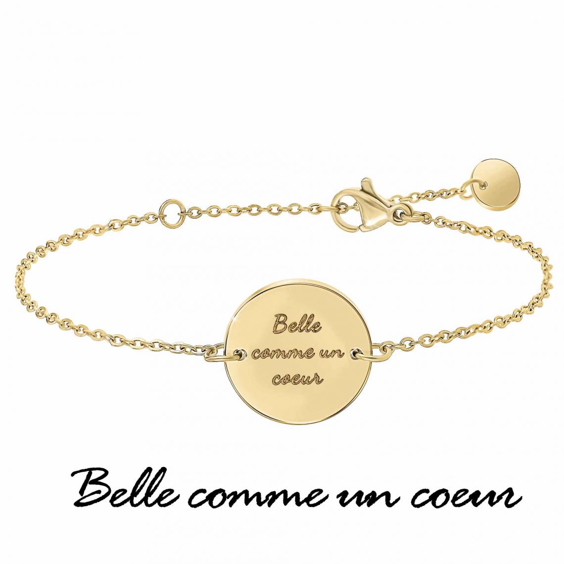 Bracelet Femme Athème - B2813-DORE Acier Doré